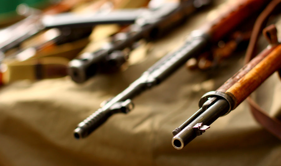 guns in a row